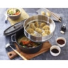 Cocotte ghisa con vaporiera inox nera Staub cm 26 - immagine 3