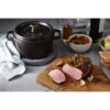 Cocotte ghisa tonda nera Staub cm 20 - immagine 2