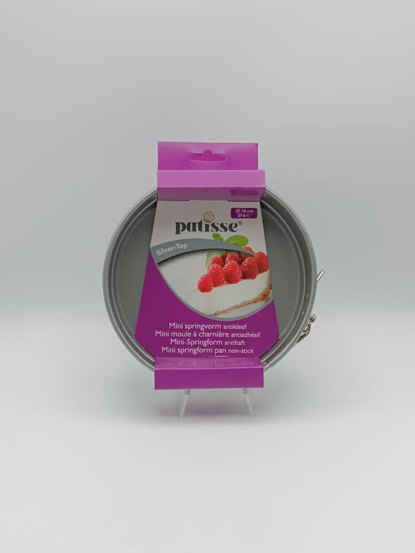 Stampo silver top antiaderente con cerniera cm 16