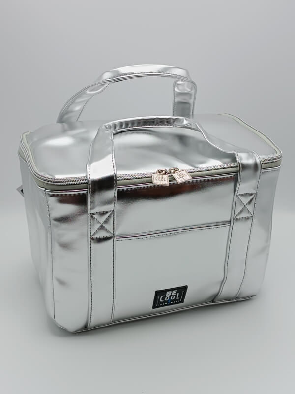 Borsa termica City argento litri 13,5 Be Cool - immagine 3