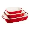 Pirofila in ceramica rossa cm 34 X 24 - immagine 2