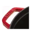 Cocotte ghisa rotonda rosso ciliegia Staub cm 26 litri 5,2 - immagine 7