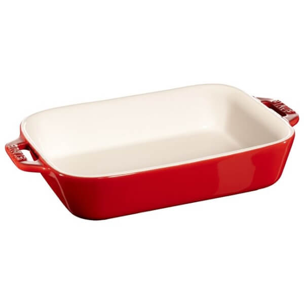Pirofila in ceramica rossa cm 20 X 16