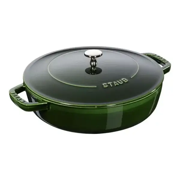 Chistera (tegame) ghisa cm 28 verde basilico