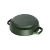 Chistera (tegame) ghisa cm 28 verde basilico - immagine 4