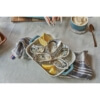 Pirofila in ceramica azzurra cm 34 X 24 - immagine 2