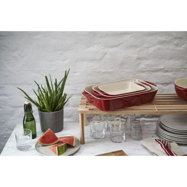 Pirofila in ceramica rossa cm 20 X 16 - immagine 10