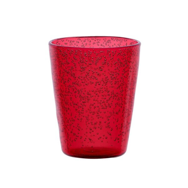 Bicchiere resina Memento light Red