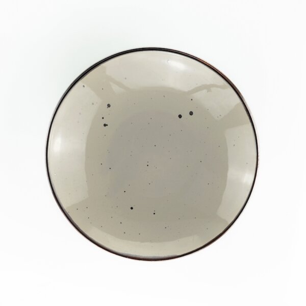 Piatto fondo cm 22 Cottage Brown (tortora)