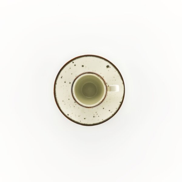 Tazza caffè con piatto Cottage Ivory - immagine 2