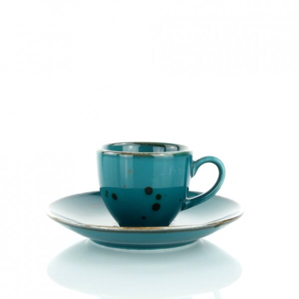 Tazza caffè con piatto Cottage Galaxy Blue