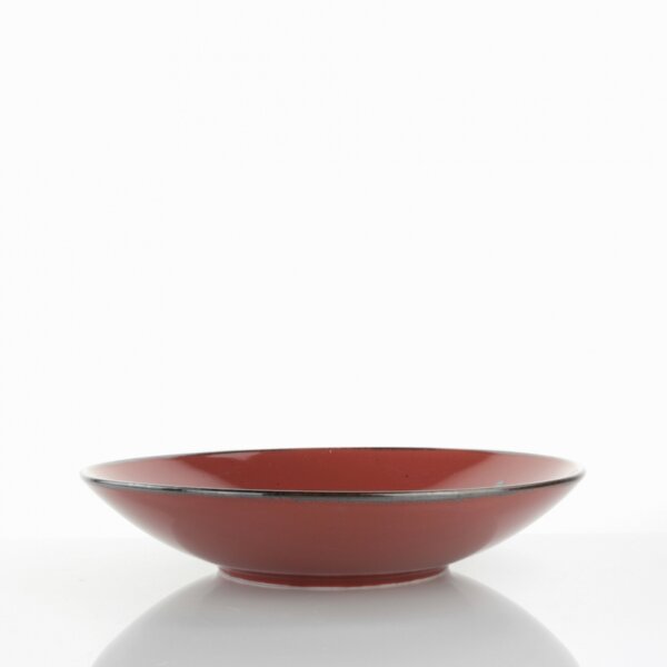 Piatto fondo cm 22 Cottage Marsala Red
