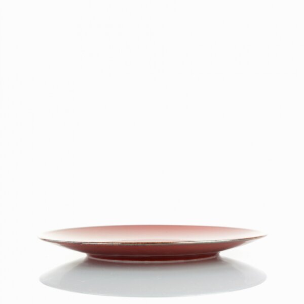 Piatto frutta cm 21,5 Cottage Marsala Red - immagine 2