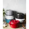 Cocotte ghisa tonda nera Staub cm 24 - immagine 11