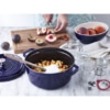 Cocotte ghisa blu Staub cm 24 - immagine 7