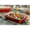 Pirofila in ceramica rossa cm 34 X 24 - immagine 11