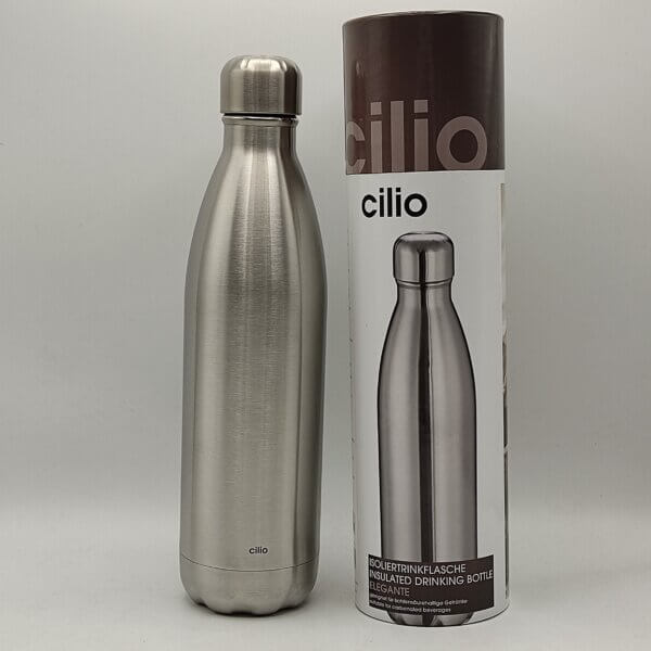 Bottiglia termica Cilio inox satinato lt. 0,75 - immagine 3