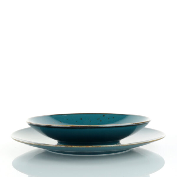 Piatto fondo cm 22 Cottage Galaxy Blue - immagine 2