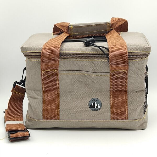 Borsa termica Mare grigio/marrone Cilio lt 9