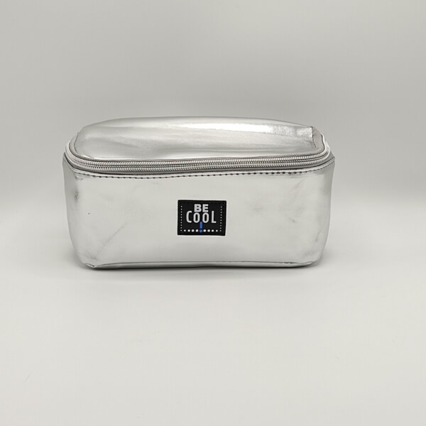 Borsa termica City argento litri 1,5 Be Cool portafarmaci