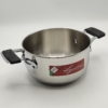 Casseruola fonda in acciaio con coperchio cm 18 Tempra - immagine 3
