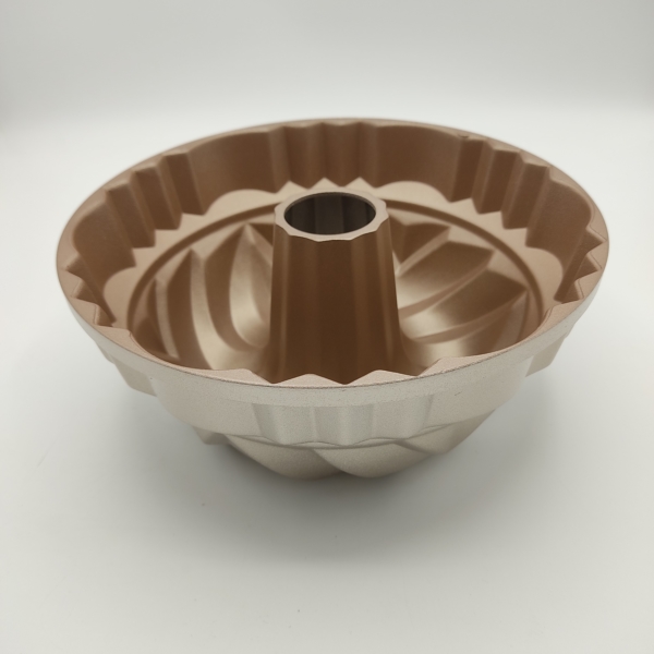 Stampo ciambella in alluminio pressofuso inaderente cm 24 - immagine 2