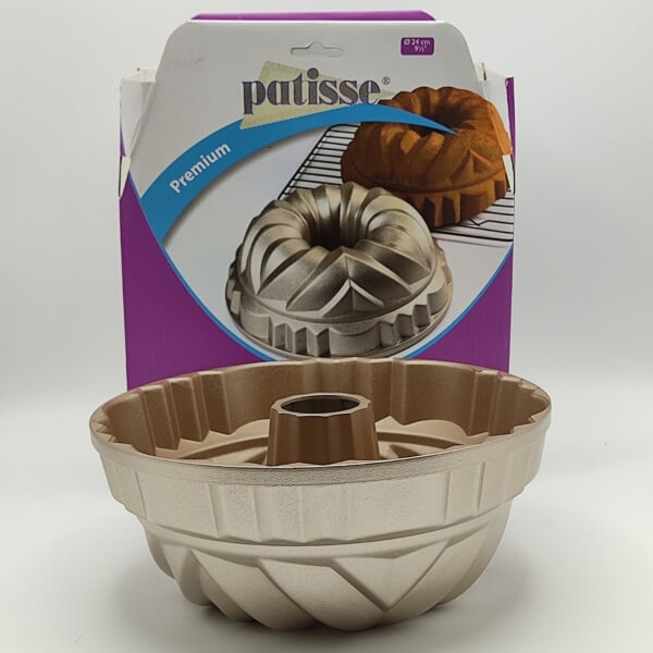 Stampo ciambella in alluminio pressofuso inaderente cm 24