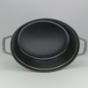 Cocotte ghisa ovale grigio grafite Staub cm 27 litri 3,2 - immagine 2