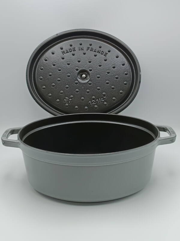 Cocotte ghisa ovale Graphite cm 29 - immagine 3