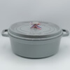 Cocotte ghisa ovale Graphite cm 29