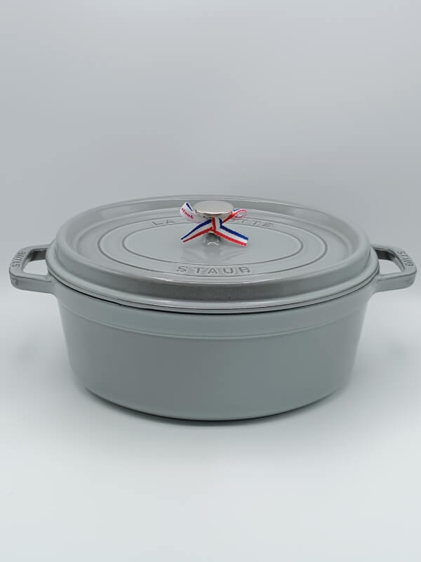 Cocotte ghisa ovale Graphite cm 29