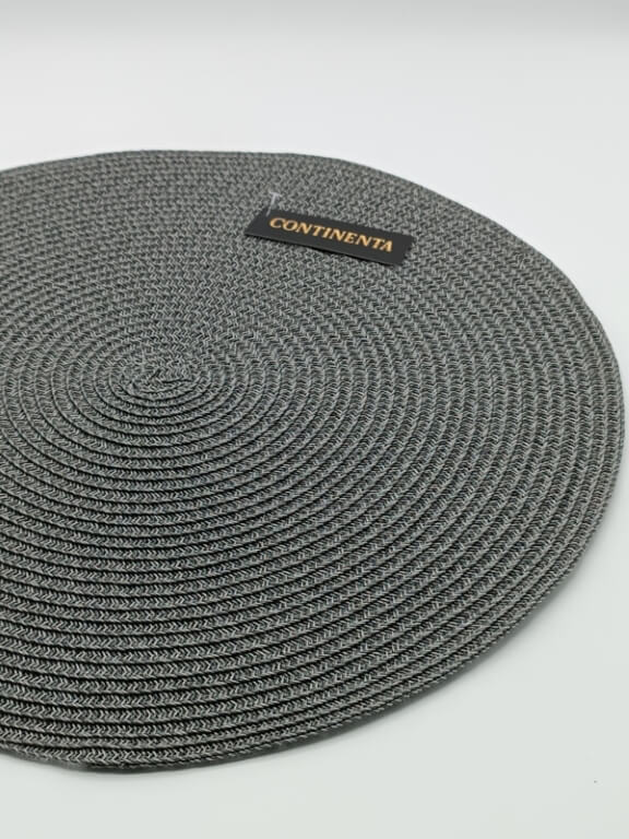 Sottopiatto sintetico grigio scuro cm 38 - immagine 3