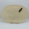 Tovaglietta Americana ovale in fibra sintetica crema