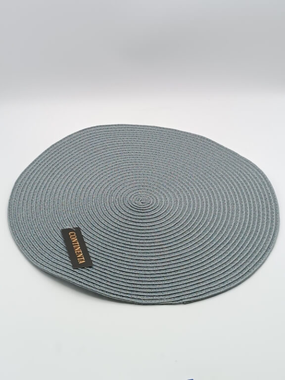 Sottopiatto sintetico grigio/verde cm 38 - immagine 2