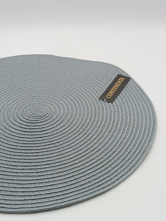Sottopiatto sintetico grigio/verde cm 38 - immagine 3