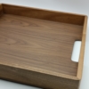 Vassoio acacia /noce cm. 40x40 - immagine 2