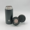 Borraccia + infusione 420 ml neroThermo inox - immagine 3