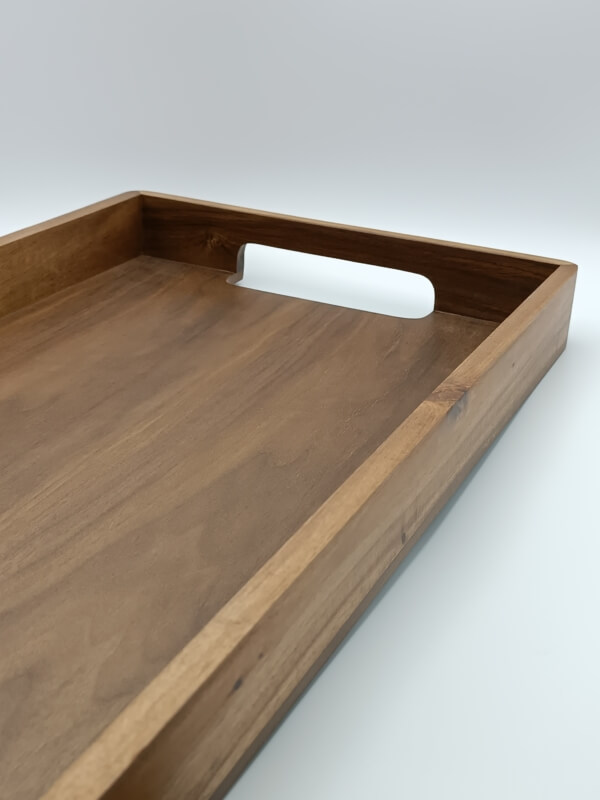 Vassoio acacia/noce cm 60 x 31 h 5