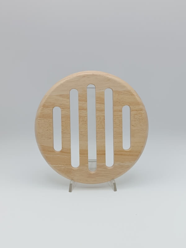 Sottopentola legno tondo cm 20