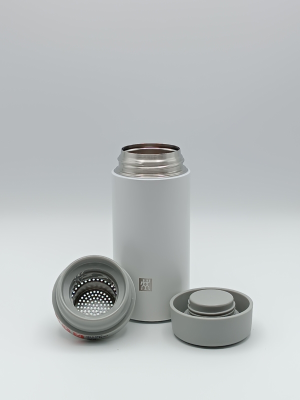 Borraccia + infusione 420 ml bianco Thermos inox - immagine 2