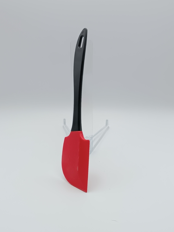 Spatola grande in silicone rossa/verde