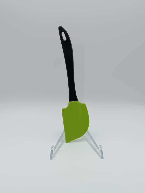 Spatola grande in silicone rossa/verde - immagine 2