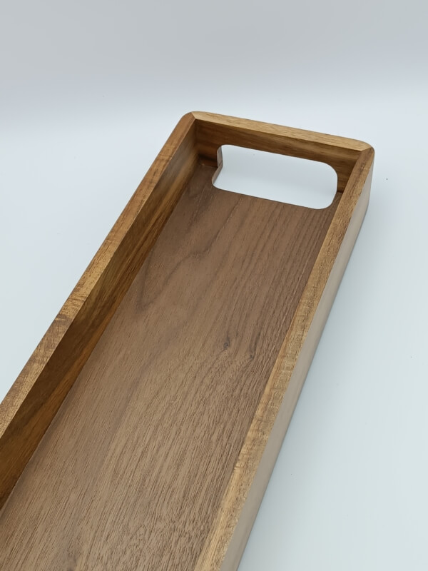 Vassoio acacia/noce cm 60 X 15 h 5