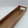 Vassoio acacia/noce cm 60 X 15 h 5 - immagine 2