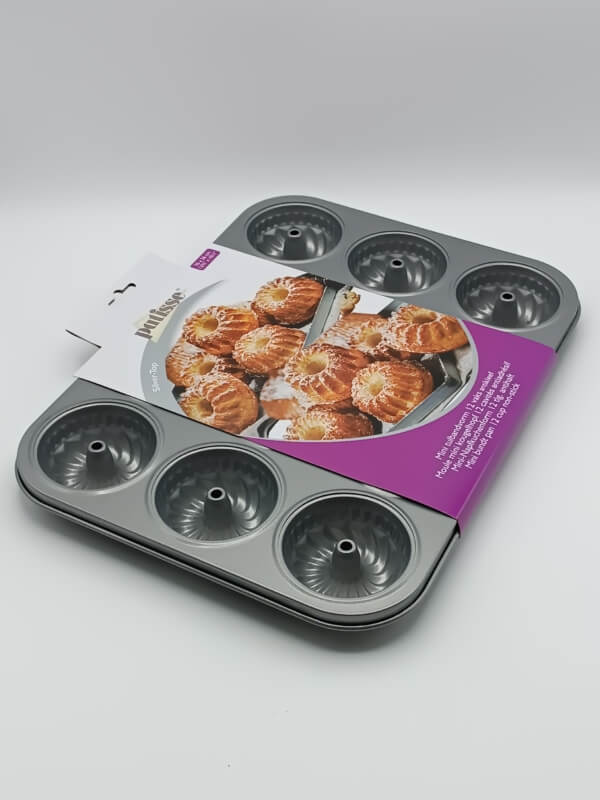 Stampo mini dolci 12 posti rettangolare