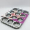 Stampo da muffin antiaderente 12 posti