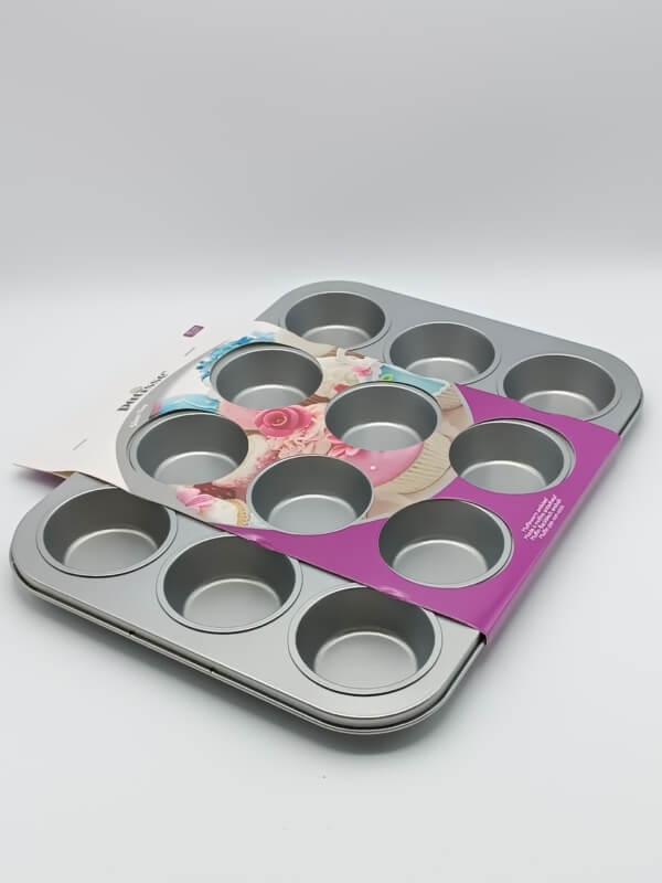 Stampo da muffin antiaderente 12 posti
