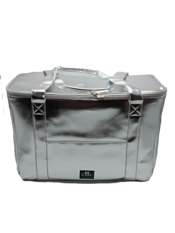 Borsa termica City argento litri 20 Be Cool