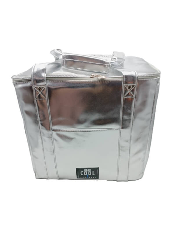 Borsa termica City argento litri 34,5 Be Cool
