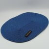 Tovaglietta Americana ovale in fibra sintetica Blu Reale